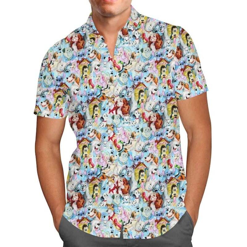 Disney Stitch Hawaiian Shirt Beach Gift For Friend